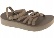 Sandały damskie - Teva Teva W Midform Kena Slim Sandals 1173494-DUNE Brązowe 38 - miniaturka - grafika 1