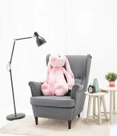 Maskotki i pluszaki - Miś Gustaw, Królik Figo, różowy, 100 cm - miniaturka - grafika 1