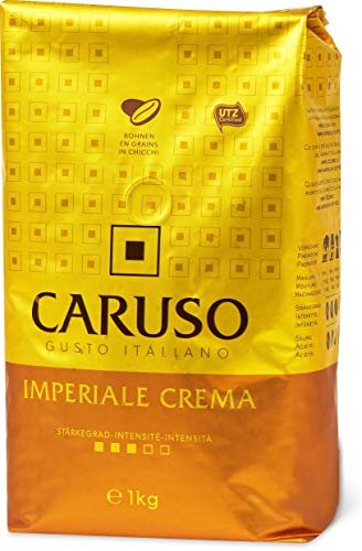 Caruso Imperiale Crema całe ziarna kawy 1 kg, stopień mocy 3/5