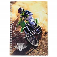 Szkolne artykuły papiernicze - Zeszyt A5 Notes Dla Chłopca Motory Samochody Kartki W Linie Różne Wzory - miniaturka - grafika 1