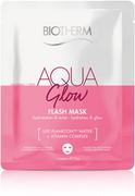 Maseczki do twarzy - Biotherm Aqua Super Mask Glow (1pcs) - miniaturka - grafika 1