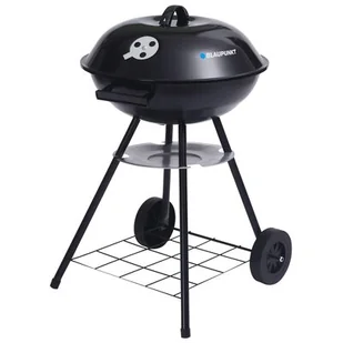 Grill okrągły z pokrywą i termometrem Blaupunkt GC401, czarny - Grille - miniaturka - grafika 1