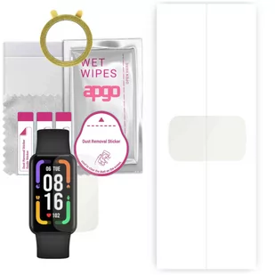 1x Folia hydrożelowa MATOWA do Xiaomi Redmi Smart Band Pro - apgo Smartwatch Hydrogel MATTE Protection Ochrona na ekran smartwatcha - Akcesoria do smartwatchy 1x Folia hydrożelowa MATOWA do Xiaomi Redmi Smart Band Pro - apgo Smartwatch Hydrogel MATTE Protection Ochrona na ekran smartwatcha - Akcesoria do smartwatchy - miniaturka - grafika 1