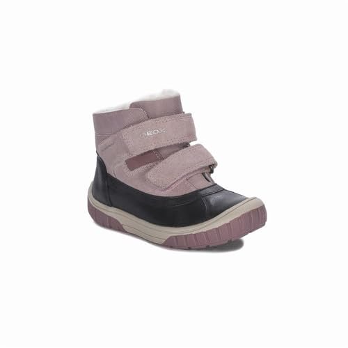 Geox Boy's B OMAR Girl WPF C Botki, czarne/różowe, 22 EU, Czarny, różany, 6 UK Child