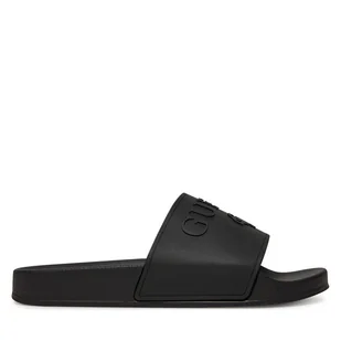 Klapki Guess E5GZ07BB00F Czarny - Klapki i japonki damskie - miniaturka - grafika 1