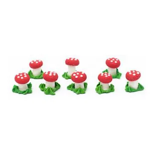 Figurki cukrowe MUCHOMORKI Slado, 8 szt. - Dodatki do ciast w proszku - miniaturka - grafika 1