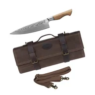 Noże kuchenne - Nóż Szefa Kuchni KOHERSEN CHEF Professional Olive Wood 21,6 cm + Torba na Noże Kohersen Professional - miniaturka - grafika 1