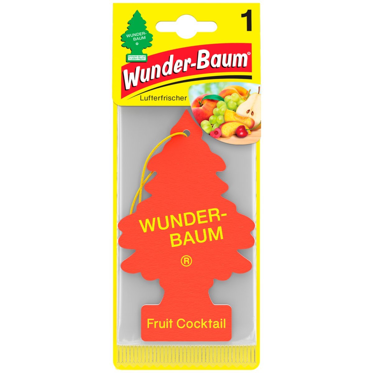 WUNDER-BAUM Zawieszka Choinka Zapachowa Fruit Cocktail