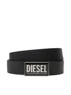 Paski - Diesel Pasek Męski X09945PR227 Czarny - miniaturka - grafika 1