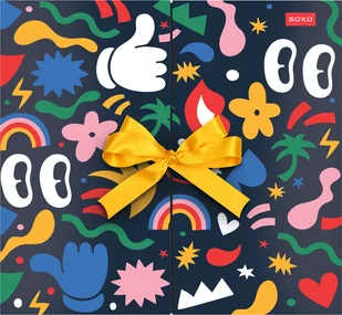 Soxo Gift box idealny na prezent Zestaw 12x Skarpetki damskie męskie SOXO 4045 - Skarpety termoaktywne - miniaturka - grafika 1