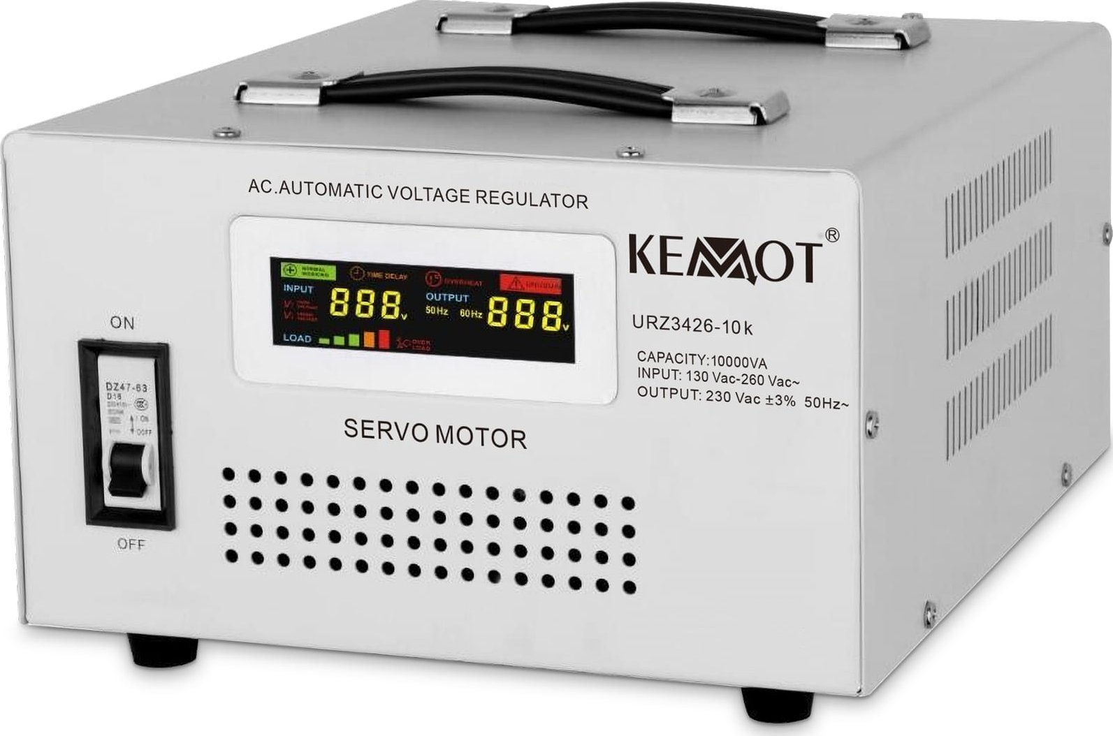 Kemot Automatyczny stabilizator napięcia KEMOT MSER-10000 10000 VA, serwomotor