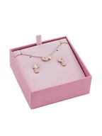 Zestawy biżuterii dla kobiet - Swarovski Zestaw naszyjnik i kolczyki Mesmera 5734246 Srebrny - miniaturka - grafika 1