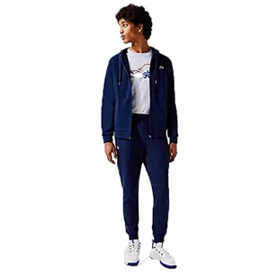 Lacoste Sportowe spodnie dresowe męskie, granatowy/granatowy, XS - Spodnie sportowe męskie - miniaturka - grafika 1