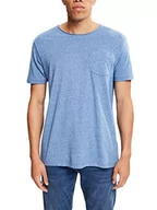 Koszulki męskie - edc by ESPRIT Męski t-shirt 992CC2K308, 434/BLUE 5, L - miniaturka - grafika 1