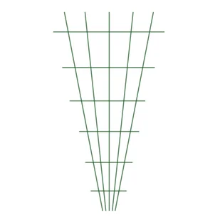 Kratka do pnączy 150 x 75 - 15 cm zielona - Pozostałe akcesoria do uprawy roślin - miniaturka - grafika 1