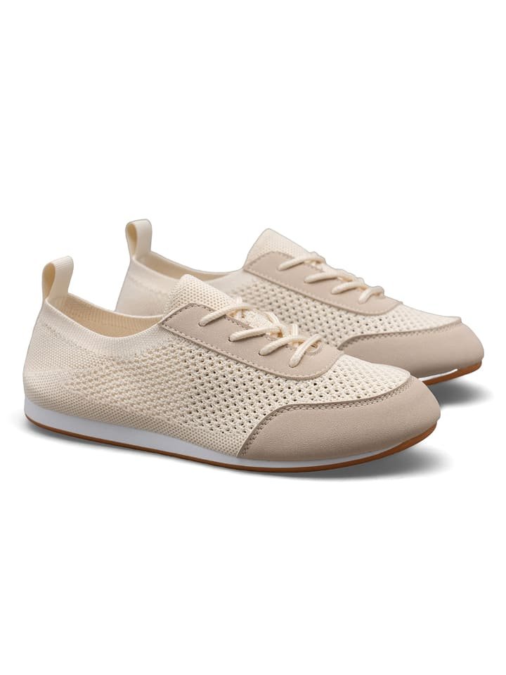 C'M Sneakersy w kolorze beżowym