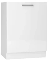 Szafki kuchenne - Biała szafka kuchenna pod płytę grzewczą R9-W81 - miniaturka - grafika 1