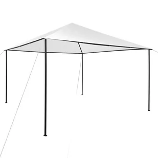 vidaXL Pawilon ogrodowy, 4 x 4 x 2,7 m, biały, 180 g/m - Pawilony ogrodowe - miniaturka - grafika 1