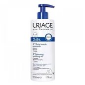 Kosmetyki kąpielowe dla dzieci - Uriage Bébé 1st Cleansing Soothing Oil olejek oczyszczający dla dzieci 500 ml - miniaturka - grafika 1