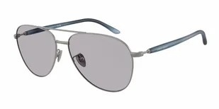 Okulary Przeciwsłoneczne Giorgio Armani AR 6162 Matte Gunmetal - Okulary przeciwsłoneczne - miniaturka - grafika 1