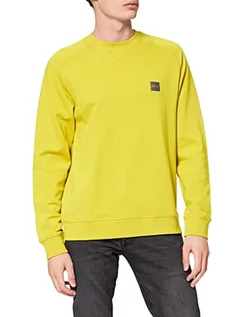 Swetry męskie - BOSS sweter męski westart 1, Bright Green321, M - grafika 1
