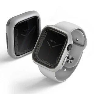 UNIQ etui Moduo Apple Watch Series  4/5/6/7/8/SE 44/45mm kredowy-szary/chalk-grey - Akcesoria do smartwatchy - miniaturka - grafika 2