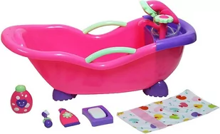 Duża Wanienka dla Lalek wraz z Akcesoriami - JC Toys (Berenguer) - Domki dla lalek - miniaturka - grafika 1