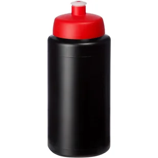 Bidon Baseline® Plus o pojemności 500 ml ze sportowym wieczkiem i uchwytem - Shakery i bidony sportowe - miniaturka - grafika 1