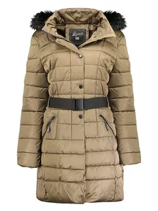 Geographical Norway Płaszcz pikowany "Anemone" w kolorze szarobrązowym - Kurtki damskie - miniaturka - grafika 1