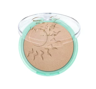 Lovely Sunny Powder słoneczny puder brązujący do twarzy i ciała Satin 16g - Bronzery i konturowanie twarzy - miniaturka - grafika 1
