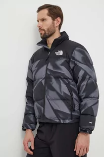 Kurtki męskie - The North Face kurtka puchowa 1996 RETRO NUPTSE JACKET męska kolor szary zimowa NF0A3C8DSIF1 - grafika 1