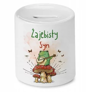 Skarbonka Dla Syna na Urodziny Prezent z Nadrukiem ze Zdjęciem - Skarbonki Skarbonka Dla Syna na Urodziny Prezent z Nadrukiem ze Zdjęciem - Skarbonki - miniaturka - grafika 1