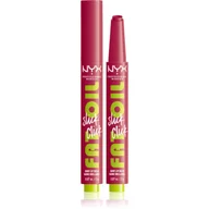 Szminki - NYX Fat Oil Slick Click - Pomadka do ust Double Tap 2g - miniaturka - grafika 1