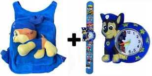 Plecak dziecięcy dla dzieci PSI PATROL plecaczek do przedszkola + ZEGAREK - Plecaki szkolne i tornistry - miniaturka - grafika 1