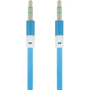 Kabel Audio Mini Jack 3,5mm Aux Gold Płaski - Kable komputerowe i do monitorów - miniaturka - grafika 1