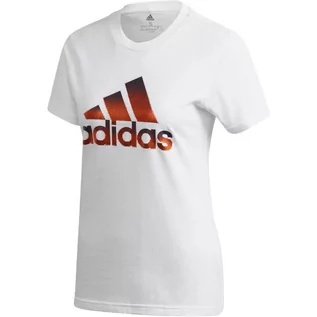 Odzież trekkingowa damska - Adidas, Koszulka damska, W MHG BOSFOIL FJ5012, biały, rozmiar XS - grafika 1