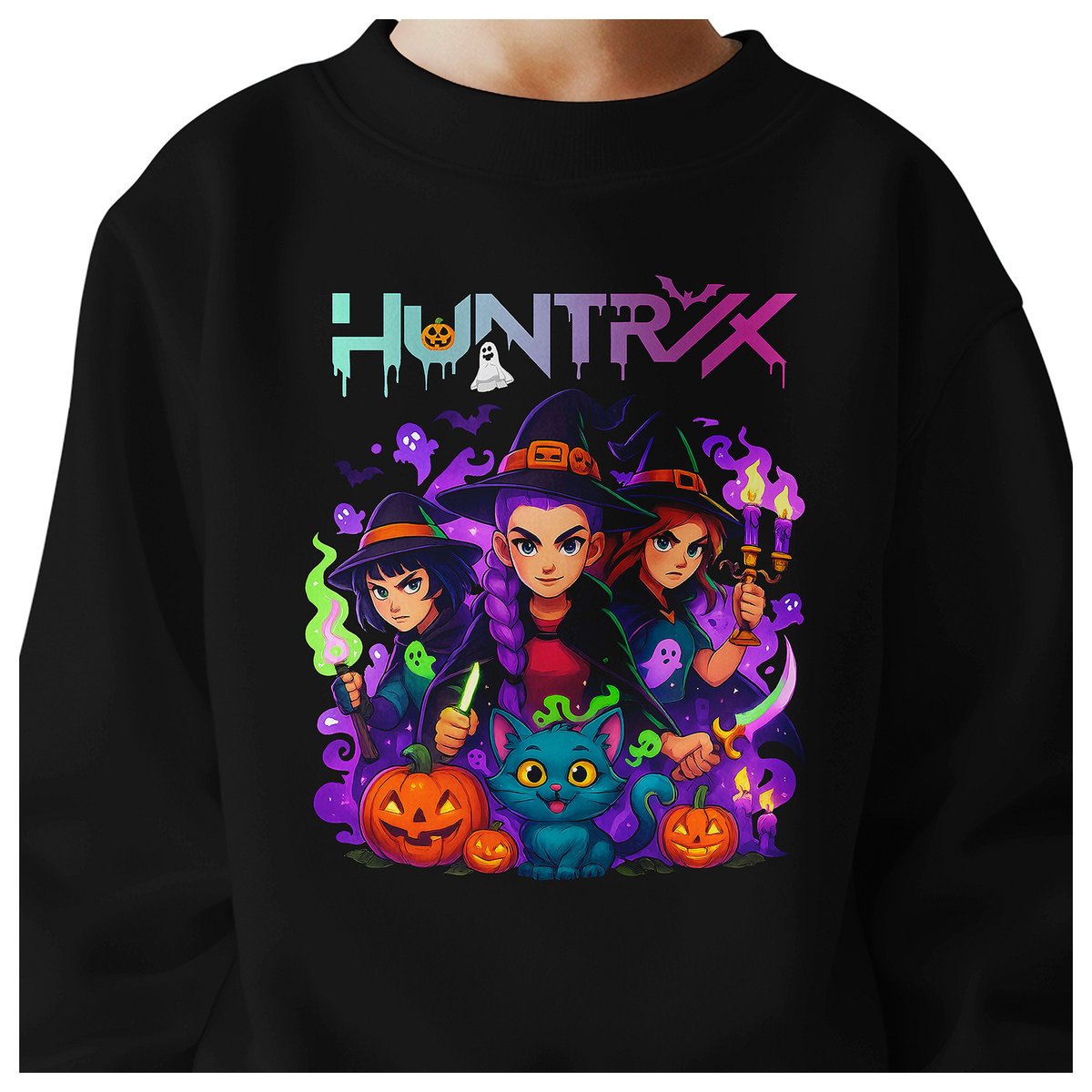 BLUZA DZIECIĘCA HUNTRIX HALLOWEEN 134-140 BAWEŁNIANA JAKOŚĆ