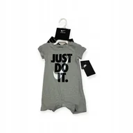 Rampersy - Rampers dla chłopca z krótkim rękawem NIKE 6M - miniaturka - grafika 1