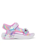 Buty dla dziewczynek - Skechers Sandały Unicorn Dreams Sandal-Dreamy Unicorns 303107L/LVMT Fioletowy - miniaturka - grafika 1