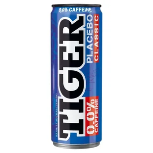 Tiger Placebo Classic Bez Kofeiny 250 ml - Napoje energetyczne i izotoniczne - miniaturka - grafika 1