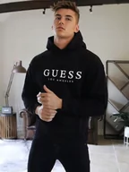 Bluzy męskie - ﻿Bluza z kapturem Guess Los Angeles Na zimę z kapturem 2023 rozmiar S - miniaturka - grafika 1