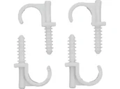 Akcesoria hydrauliczne - UCHWYTY MONTAŻOWE, INSTALATORSKIE Z KOŁKIEM SZYBKIEGO MONTAŻU DO RUR 22MM 4SZT. - miniaturka - grafika 1