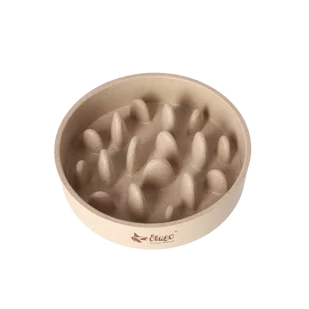 DINGO- miska z włókna bambusowego spowalniająca- 410ml - Miski dla psów - miniaturka - grafika 1