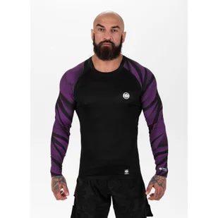 Longsleeve męski Pitbull Rashguard Performance Pro plus Belt - Kimona, stroje i obuwie - miniaturka - grafika 1