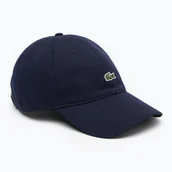 Czapki damskie - Czapka z daszkiem Lacoste RK0491 navy blue - miniaturka - grafika 1