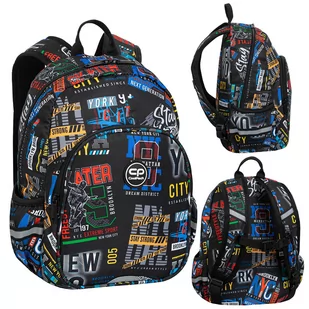 Plecak szkolny Coolpack Rider Big City F059673 - Plecaki szkolne i tornistry - miniaturka - grafika 1