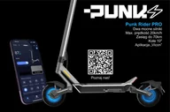 Hulajnogi elektryczne - Pojazd elektryczny PUNK RIDER PRO - miniaturka - grafika 1