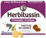Przeziębienie i grypa - USP ZDROWIE SP. Z O.O USP ZDROWIE SP Z O.O HERBITUSSIN TYMIANEK I PODBIAŁ 12 past 3203941 - miniaturka - grafika 1