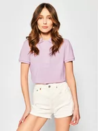 Bluzy damskie - Lacoste Bluza PF5462 Różowy Slim Fit - miniaturka - grafika 1