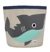 Pojemniki na zabawki - 3Sprouts Opbevaringsbeholder Rund Haj - Meble i przechowywanie - miniaturka - grafika 1